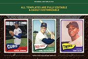 1960's Pro Baseball Card Templates, a Card Template by Chris Weibring (Thumbnail 6 of 11)