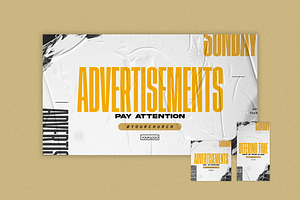 Church Design Advertisement Set