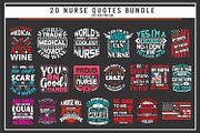 Nurse quotes t shirt design bundle, a Graphic by Uniquesvg99 (Thumbnail 1 of 7)