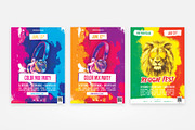 Party Flyers Bundle (7 flyers), a Flyer Template by NeonLeon (Thumbnail 3 of 4)