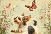 Playful Terrier Dog, a Graphic by Printable Treasure (Thumbnail 8 of 8)