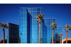 modern phoenix buildings ai, an Architecture Photo by pikepicture