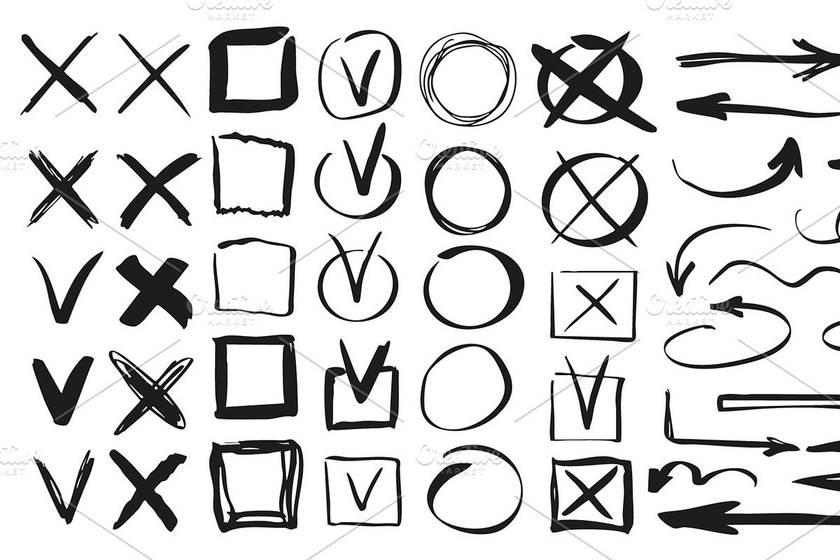 Marker Scribbles Pack, a Texture Graphic by alexdndz (Photo 4 of 11)