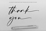 Hafidz – Luxury Signature Font, a Script Font by RedyStudio (Thumbnail 19 of 19)