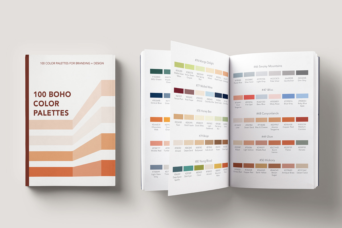 Boho Color Palettes, a Palette Add-On by Ellen Carty Design (Photo 3 of 14)