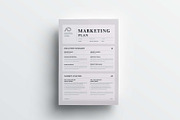 Marketing Plan | MS Word & Indesign, a Stationery Template by design_hut (Thumbnail 4 of 7)