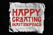Everdeath – Handbrush Typeface, a Handwritten Font by Almarkhatype (Thumbnail 4 of 15)