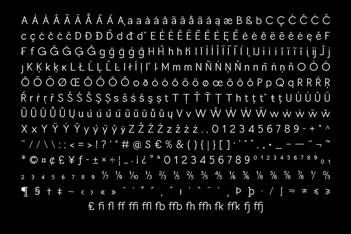 Nacht Grotesk | Geometric Sans Serif, a Sans Serif Font by Romiecreative (Photo 12 of 12)