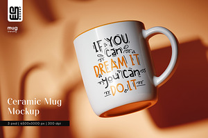 Ceramic Mug Mockup