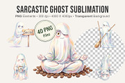 Sarcastic Ghost Sublimation, an Illustration by Artnoy (Thumbnail 1 of 8)
