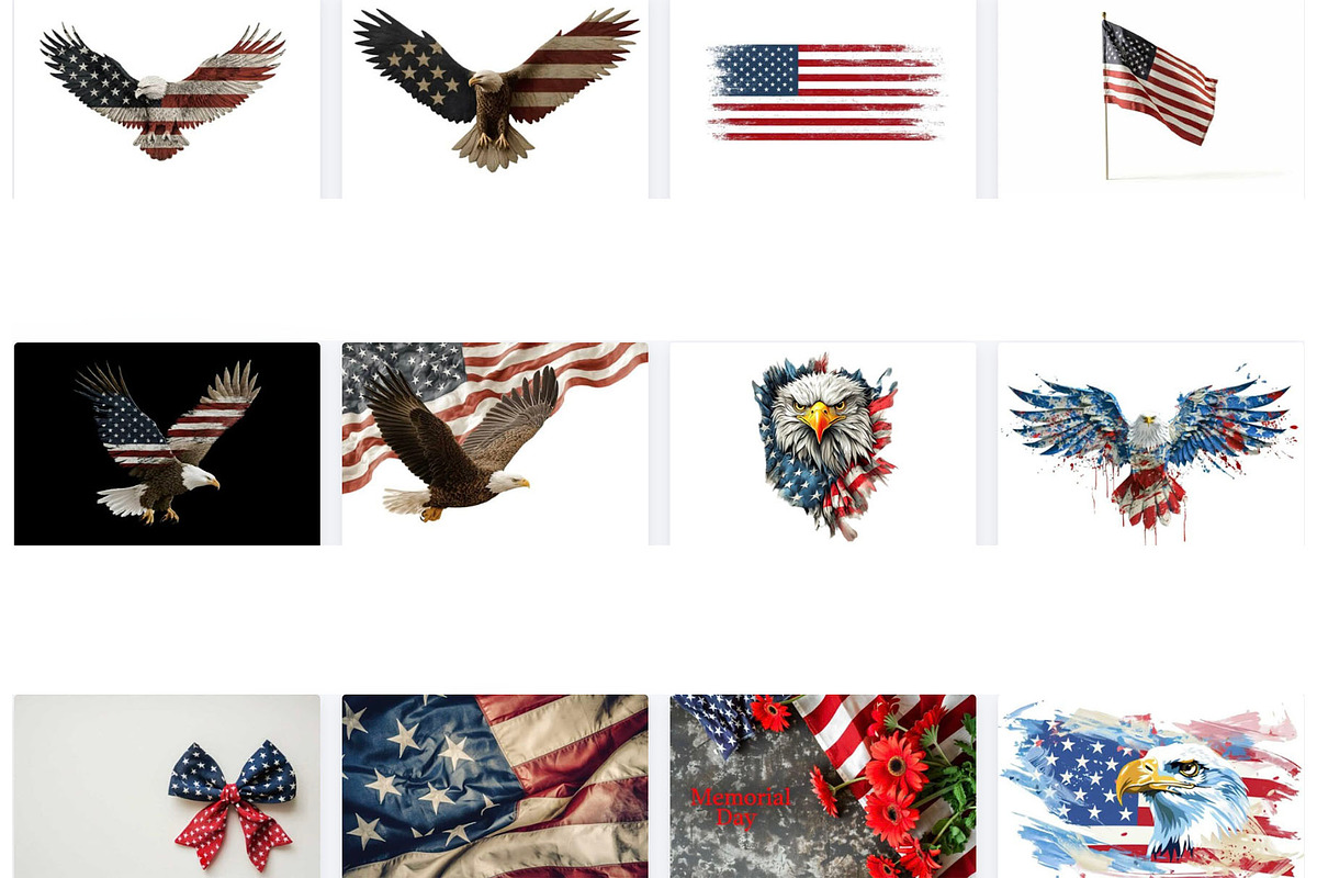 4th of July Patriotic Day Bundle, an Illustration by VetalStock (Photo 3 of 3)