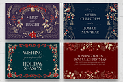 Christmas Backgrounds, an Object Graphic by DesignerCandies (Thumbnail 4 of 6)