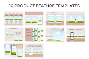 Instagram Mockup Listing Templates