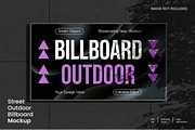 Billboard Mockup, an Advertising Mockup by Unerispace (Thumbnail 1 of 2)