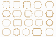 Classic Frame Label Border Bundle, a Decorative Illustration by Kusumaillustration (Thumbnail 7 of 16)