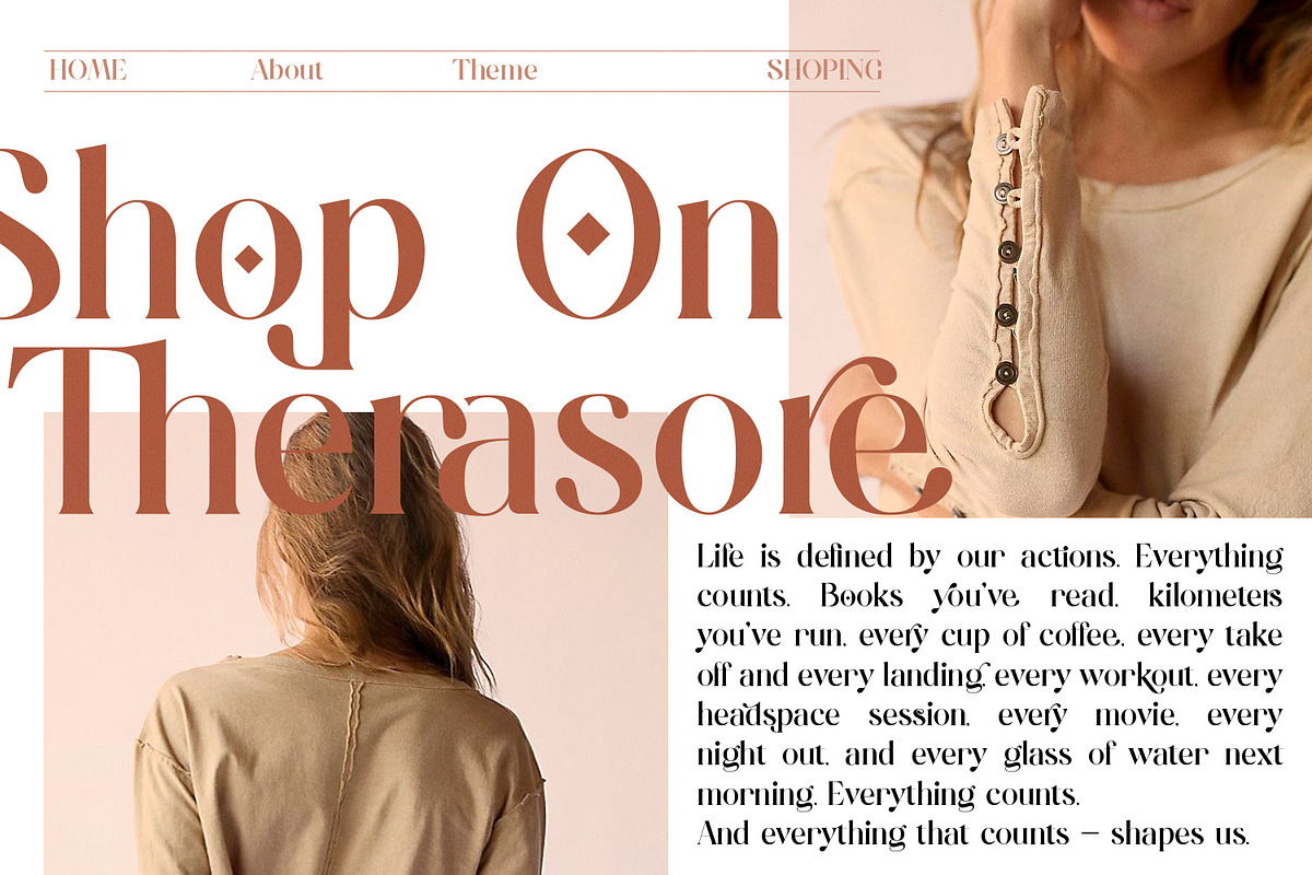 Hugolers Stylish Modern, a Serif Font by Typetemp Studio (Photo 10 of 21)