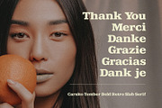 Carsito Tember Bold Retro Slab Serif, a Slab Serif Font by Maulana Creative (Thumbnail 7 of 7)