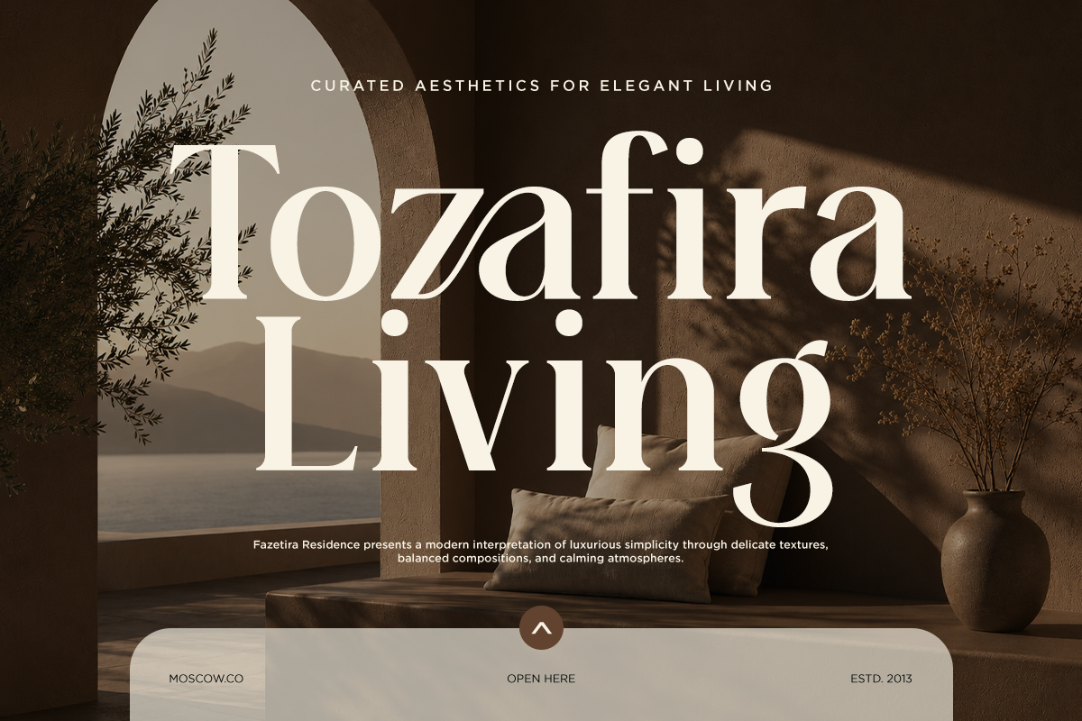 Luxury Ligature Serif Font - Faresty, a Serif Font by Font Liner (Photo 5 of 9)
