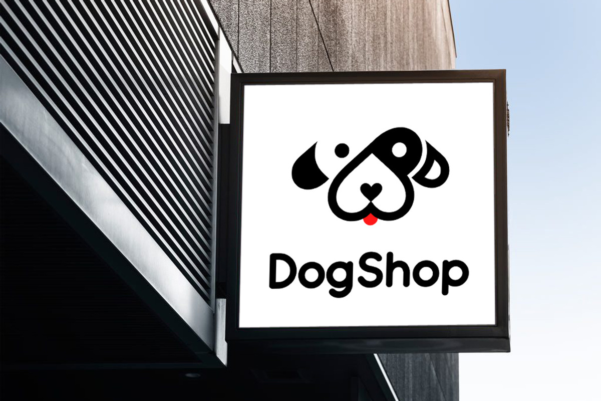 Dog Shop Logo, a Branding & Logo Template by IKarGraphics