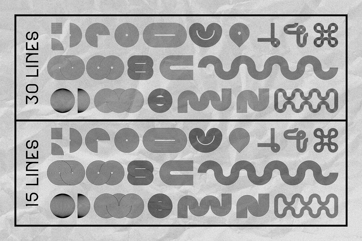 Modern Abstract Boho Lines, a Graphic by Unusual Vectors (Photo 7 of 11)
