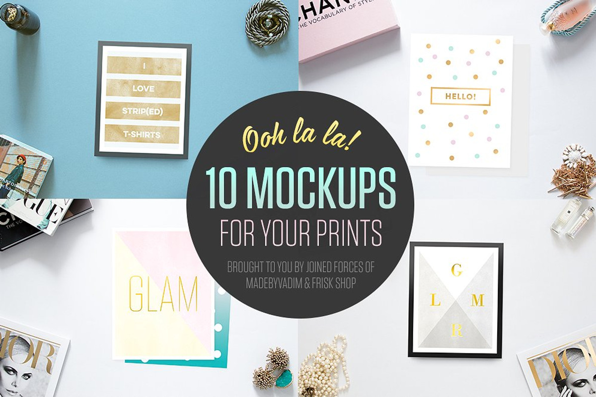 The Ultima Frames Bundle - 5 in 1, a Print Template by Frisk Shop (Photo 6 of 6)