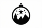 15 Christmas Laser Cut Ornament Bund, a Graphic by hafijul (Thumbnail 11 of 13)