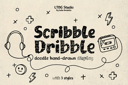 Scribble Dribble - Doodle hand-drawn