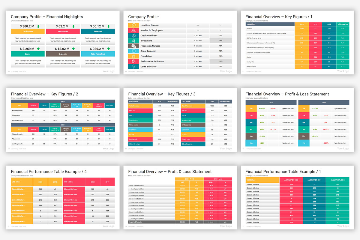 Business PowerPoint Infographics, a Presentation Template by SlideOne (Photo 12 of 17)
