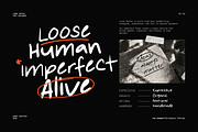 Loose Matter - Handwritten Font, a Handwritten Font by Hasbi Creative (Thumbnail 3 of 12)