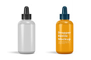 Dropper Bottle Mockup, a Product Mockup by Designbuys (Thumbnail 1 of 2)