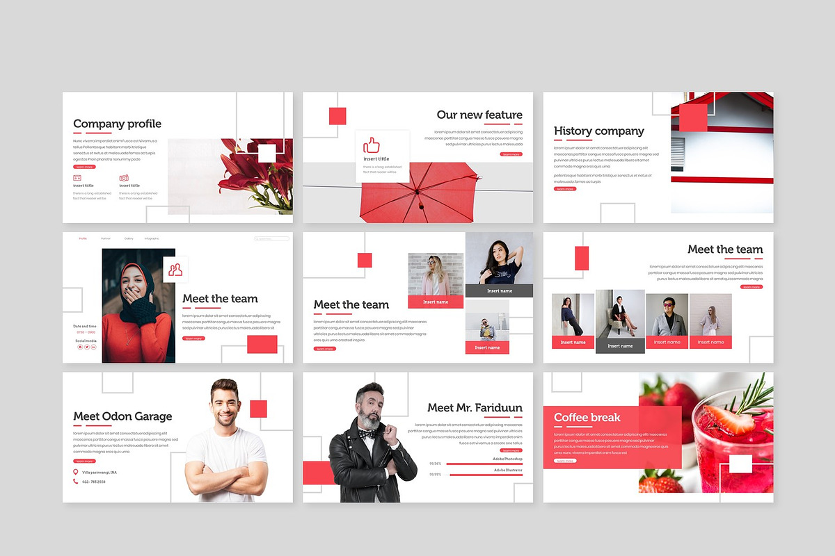 Romero - Powerpoint Template, a Presentation Template by inspirasign