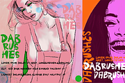 DaBrushes, a Font by vtks design (Thumbnail 2 of 3)