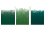 Green watercolor backgrounds, a Texture Graphic by GraphicRain (Thumbnail 3 of 7)