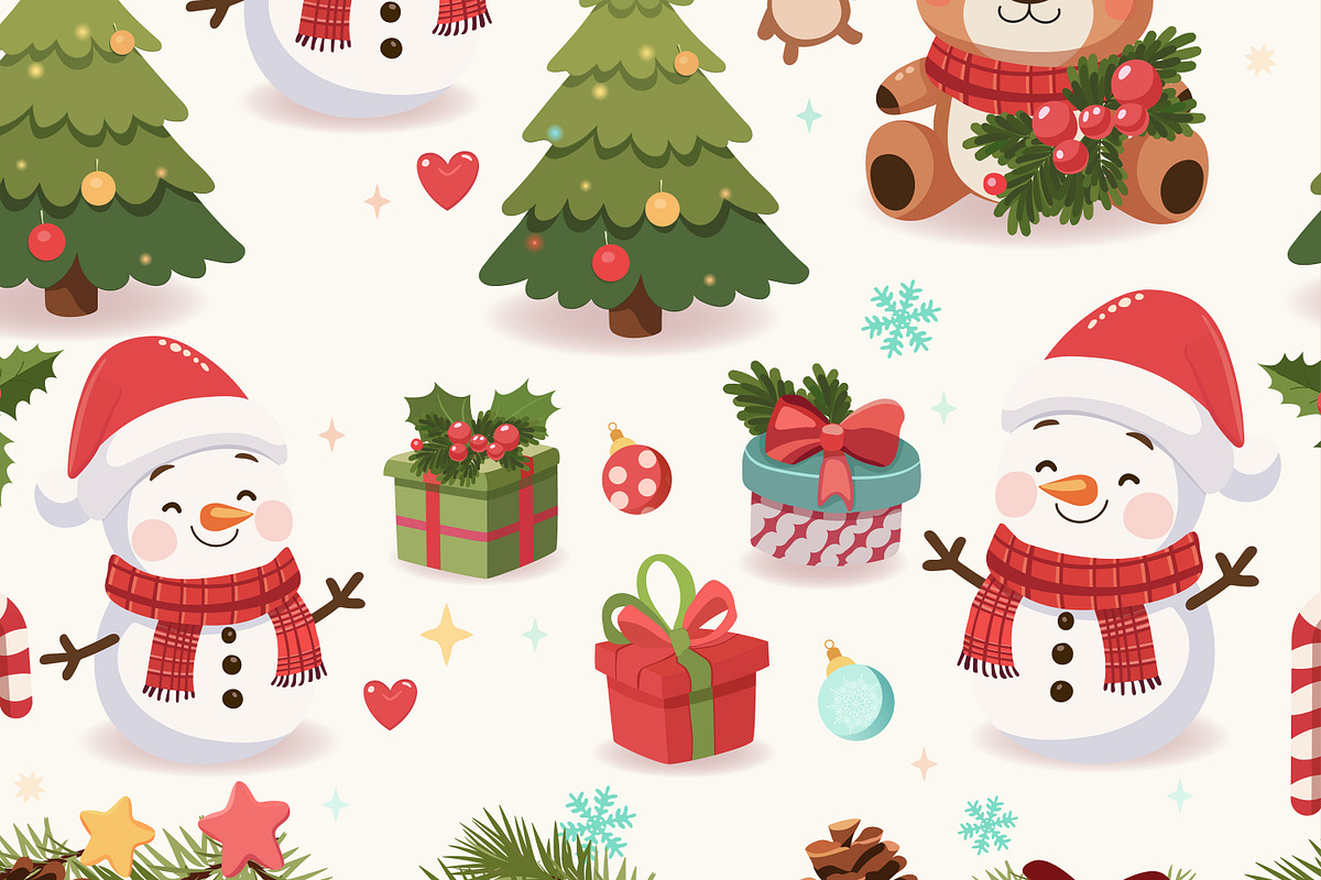 Christmas Vectors, a Decorative Illustration by Believe Creatives (Photo 3 of 3)
