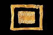 Gold brush strokes & background, a Texture Graphic by Margo Miller (Thumbnail 8 of 23)