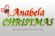 Anabela Christmas, a Blackletter Font by Yoga Letter (Thumbnail 1 of 5)