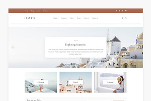 Hope - WordPress Blog & Shop Theme