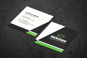 Corporate Square Business Card