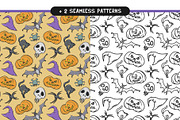 Happy Halloween. Mini Set, a Decorative Illustration by Warm Hearted Studio (Thumbnail 4 of 5)