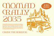 Giqer Western Vintage Serif, a Serif Font by timelesstype.co (Thumbnail 11 of 20)