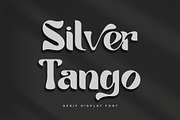 Tango Silver, a Serif Font by Letterara (Thumbnail 1 of 10)