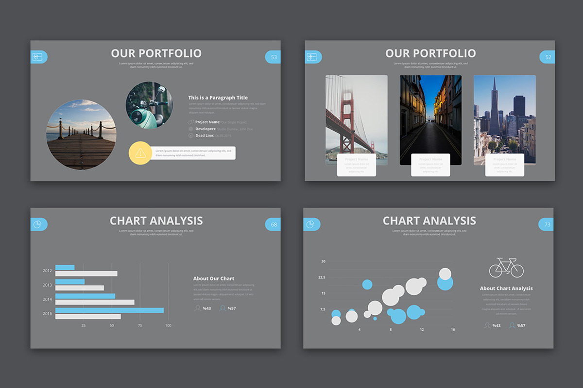 Abstract Powerpoint Template, a Presentation Template by PreFactory (Photo 5 of 5)