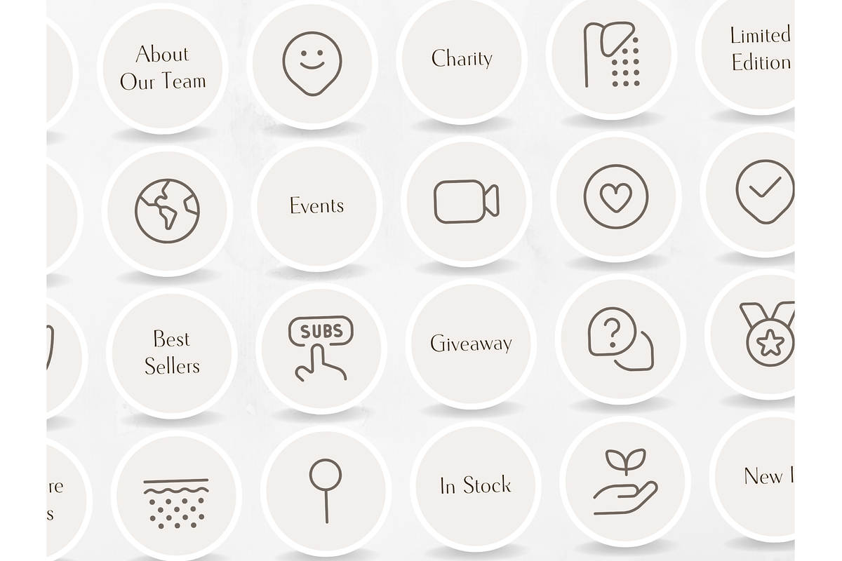 100 Soap Story Highlight Covers, a Social Media Template by PatternLab. (Photo 8 of 9)