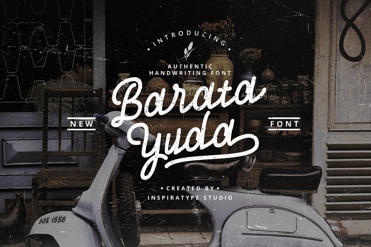 Baratayuda - Authentic Font