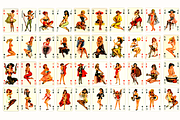 280+ Darling Pin-up playing Cards, a Person Illustration by Digital Museum (Thumbnail 4 of 4)