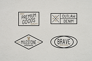 Distressense | Display Font, a Sans Serif Font by RS Design Co. (Thumbnail 4 of 5)