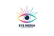 Eye Media - Colorful Eye Logo, a Branding & Logo Template by Creative Dezing (Thumbnail 3 of 7)