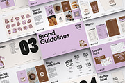 Cafe Brand Guidelines, a Presentation Template by iStar Design (Thumbnail 1 of 16)