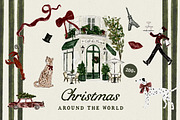Hand Drawn Christmas Watercolor Set, an Object Graphic by Laras Wonderland (Thumbnail 1 of 12)