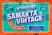 Samakta Vintage, a Sans Serif Font by wubstudio (Thumbnail 1 of 10)